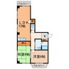 第３カーサ円正 2LDKの間取り