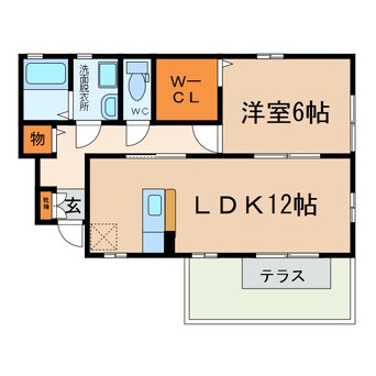 間取図 エス・ブロードⅡ