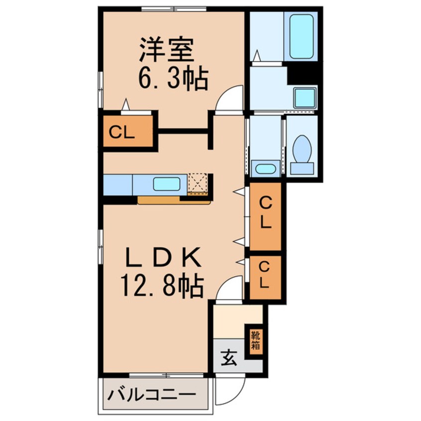 間取図 プチベール