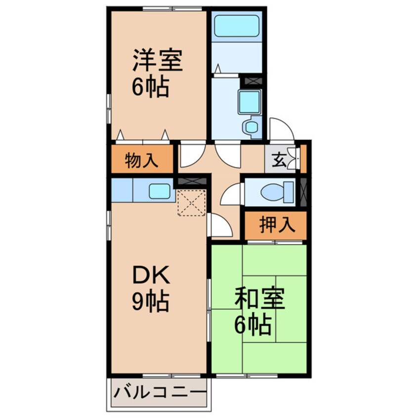 間取図 ネオクレストＳ