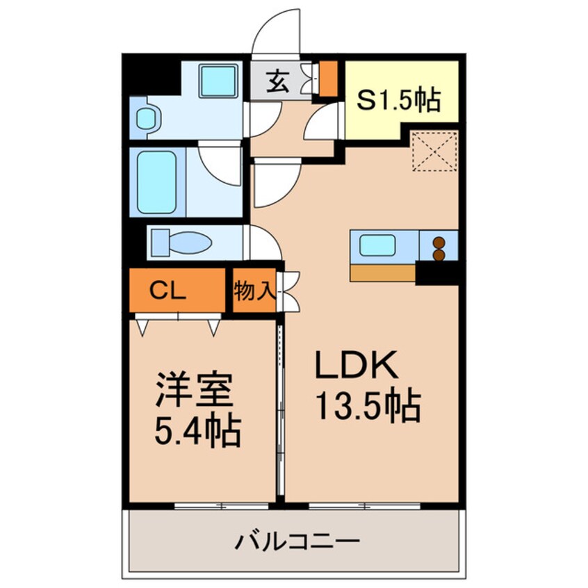 間取図 ビバーチェ