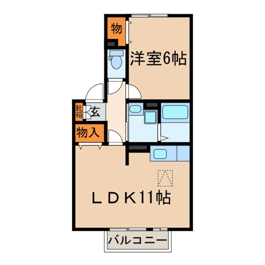 間取図 ルーチェヴォーン