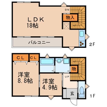間取図 Residence4