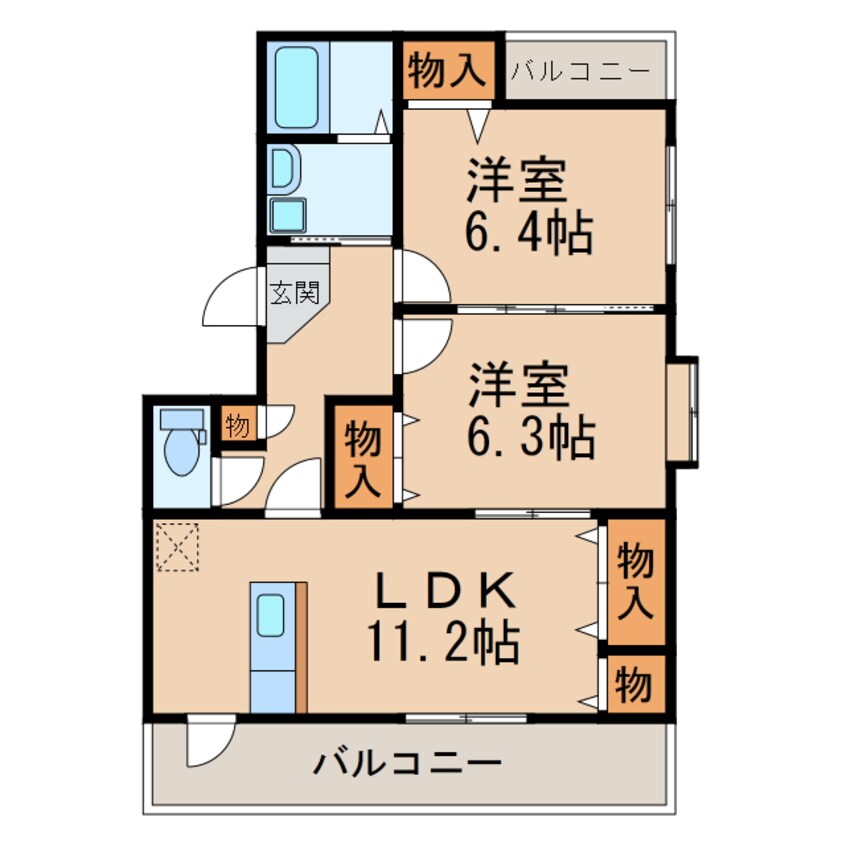 間取図 シンシア出川