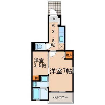 間取図 ラ・ステラⅠ