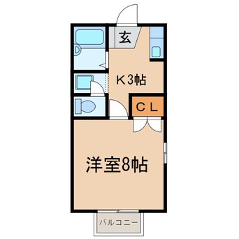 間取図 ファミール堀部Ⅲ