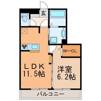 間取図 シャンポール