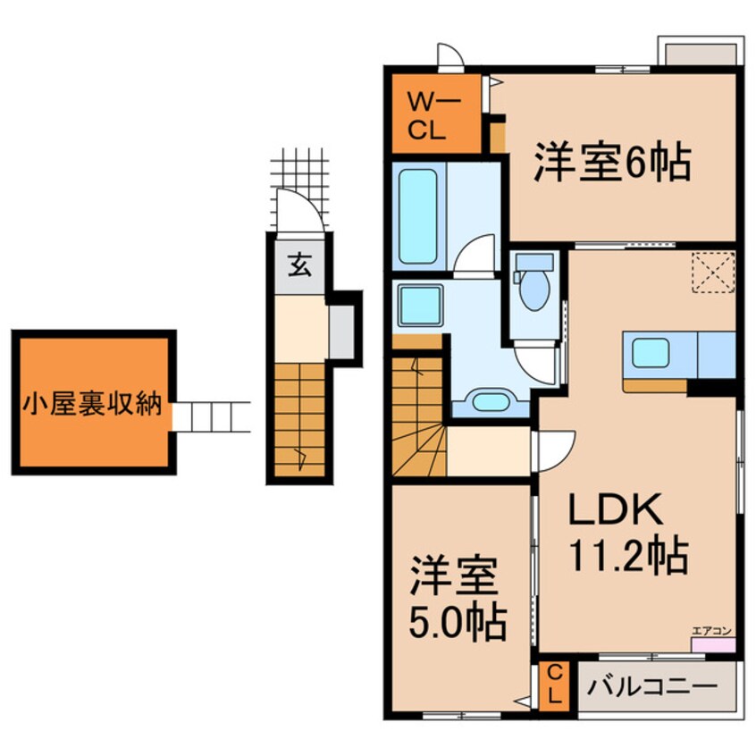 間取図 マーベラスＫ
