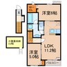 マーベラスＫ 2LDKの間取り