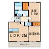 PREMIER VIOLET 2LDKの間取り