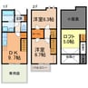 maison noahie 2DKの間取り