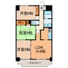 ロジュマン春日井 3LDKの間取り