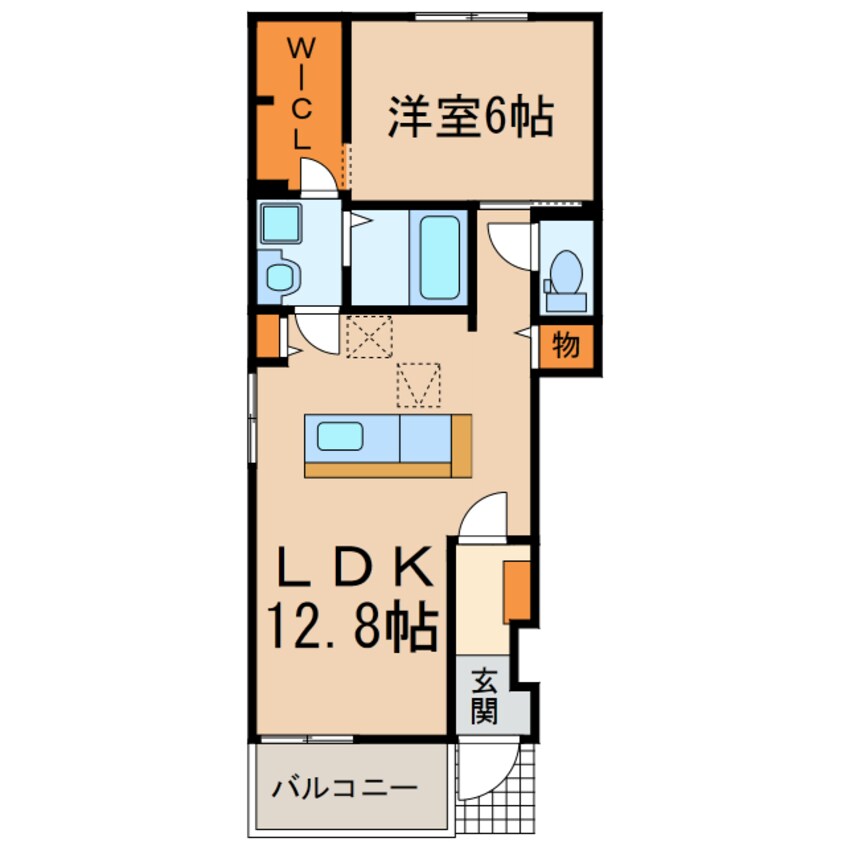 間取図 フローラルコート