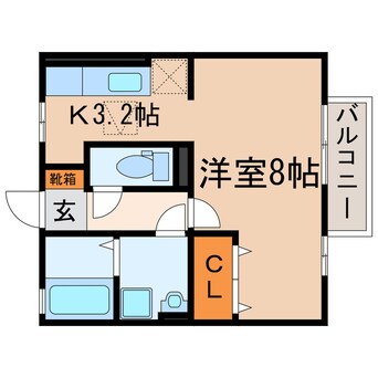 間取図 ラ　フォーレ幸心