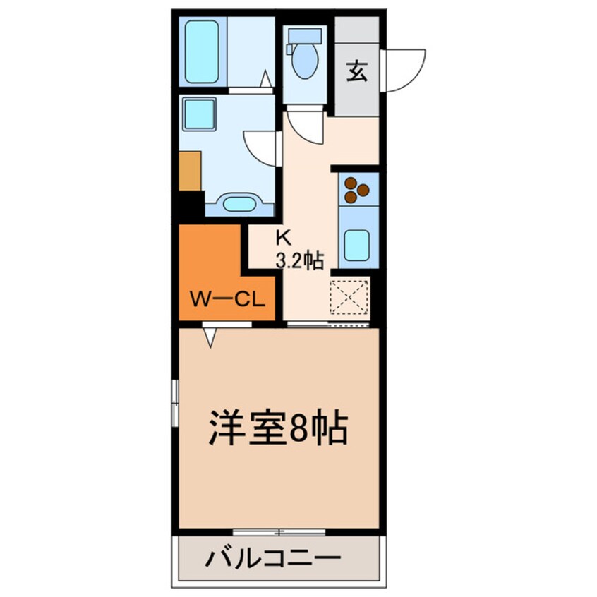 間取図 ルミエール（庄名町）