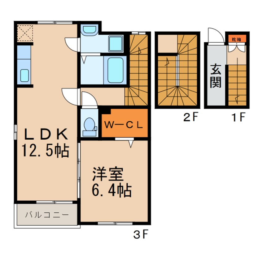 間取図 エアリーレジデンス