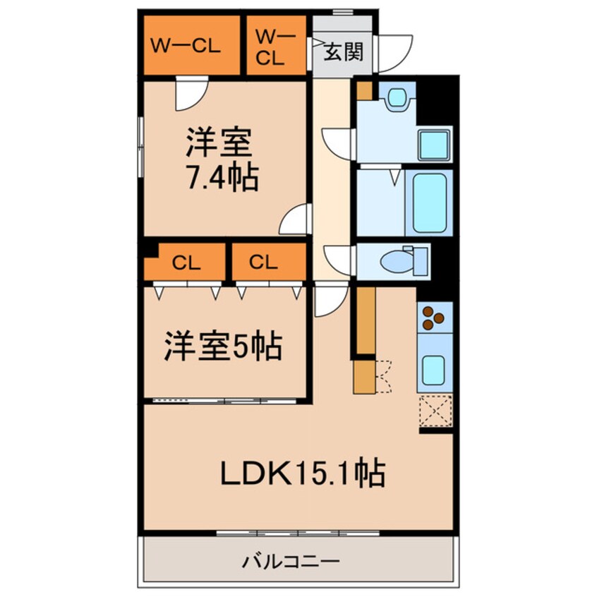 間取図 メイボーアネックス