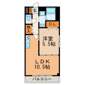 間取図 グランドハイツ豊山Ⅱ