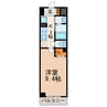 タウンコート春日井 1Kの間取り