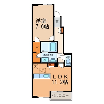 間取図 リジョイス　Ｂ