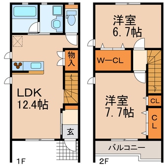 間取図 シティアジマ