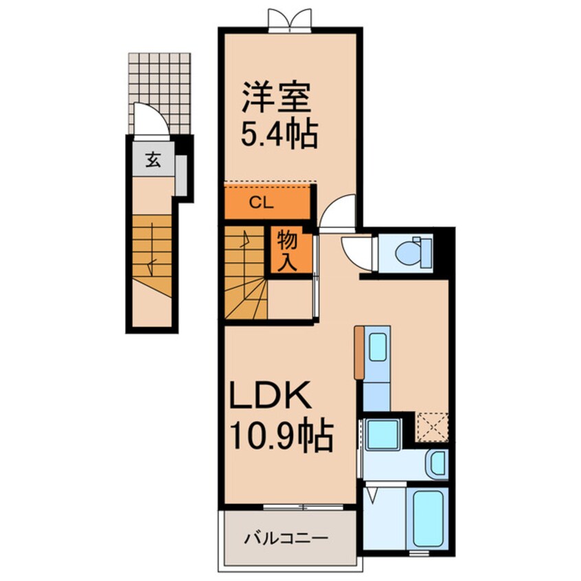 間取図 フリーデ