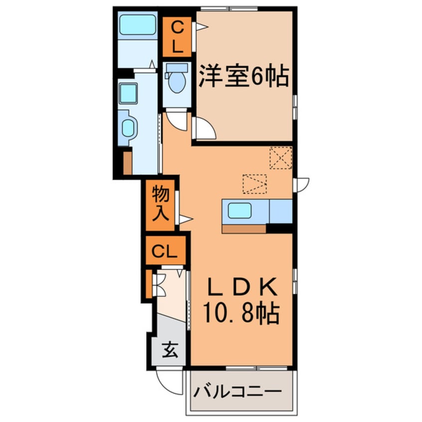 間取図 Pollux