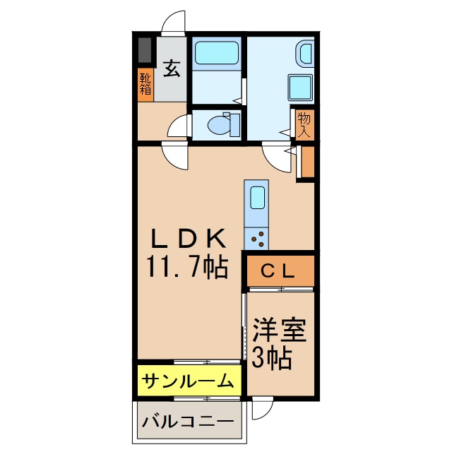 間取り図 ベリアス　エイト