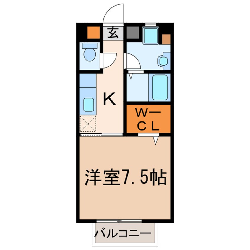 間取図 Sunny homes 豊山