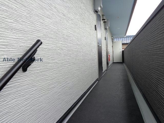 共用部廊下 リッチモンド