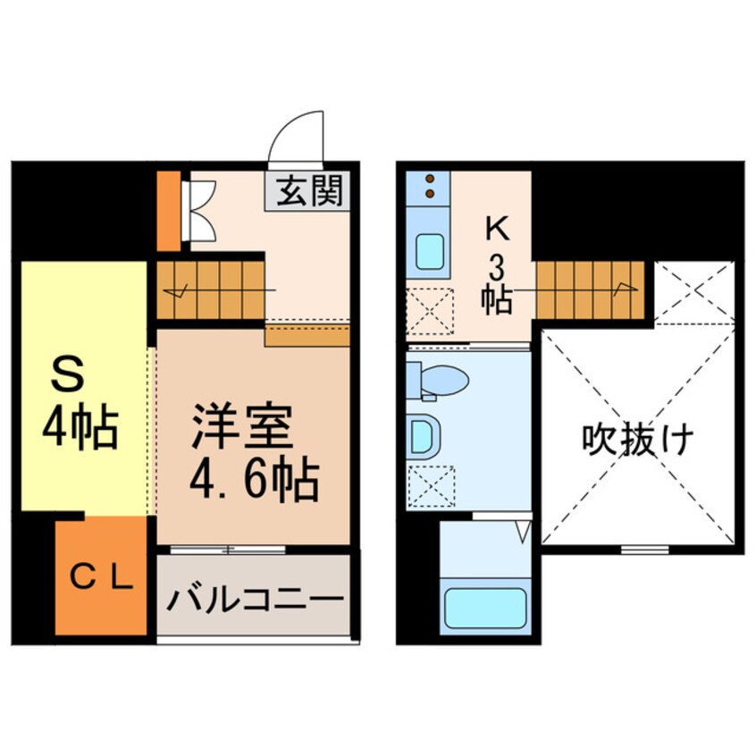間取図 クレアーレ　想