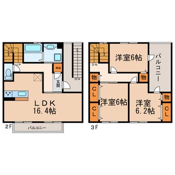 間取図 カーサ da ソルチ