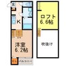 Verde新守西 1Kの間取り