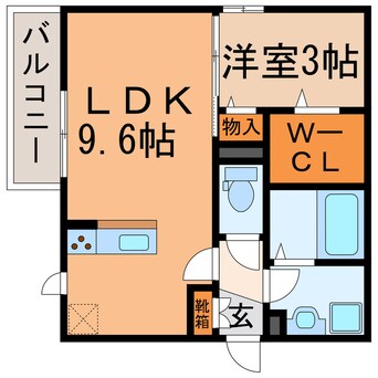 間取図 リヴェール（西屋町）