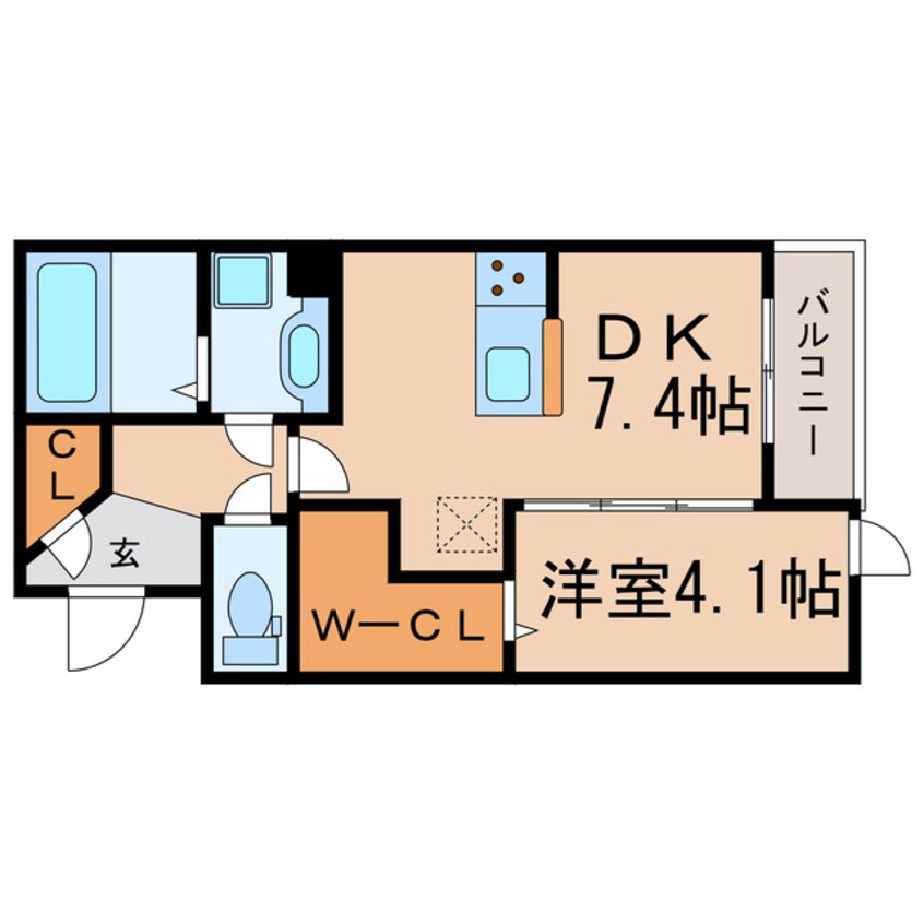 間取図 ルーチェ勝川