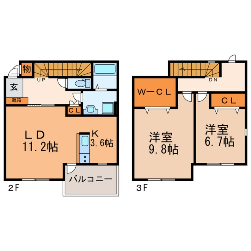 間取図 ベリアス　マーベル