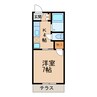 高蔵寺ハイム 1Kの間取り