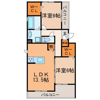 間取図 セゾン　ソレイユ