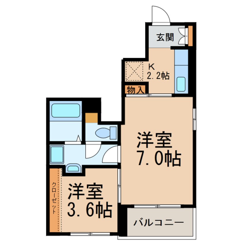 間取図 コンフォートⅤ