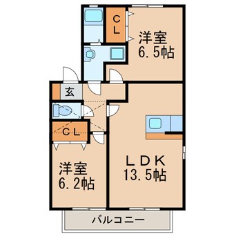 間取図 ノートルメゾン中野