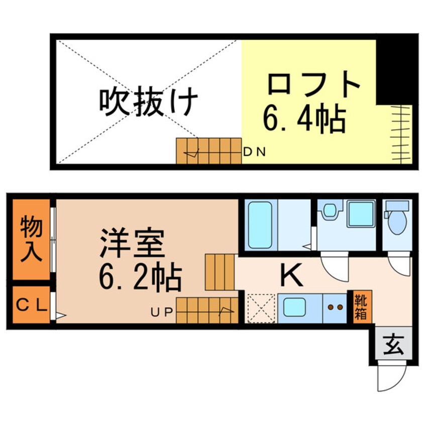 間取図 Charme新守山