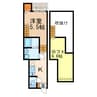 Solatio鳥羽見 1Kの間取り