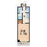 フィオーレ関田 1Kの間取り