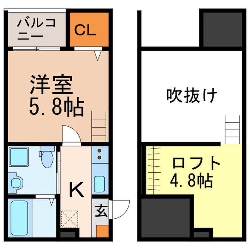 間取図 アルクス守山