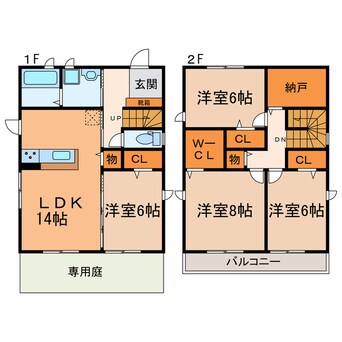 間取図 S.クローバー