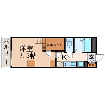 間取図 レオパレス八事