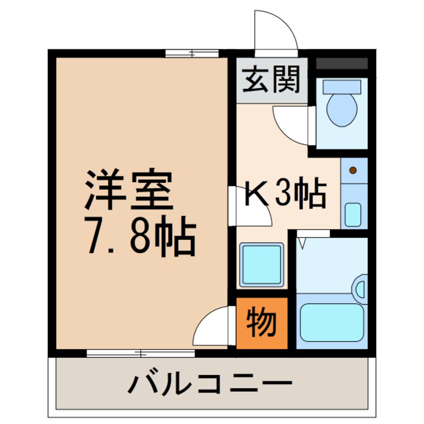 間取図 メゾン神領（堀ノ内町）