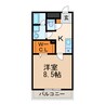 Blooming春日井 1Kの間取り