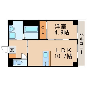 間取図 ベリアス レイン