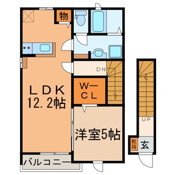 間取図 カレント・エアー